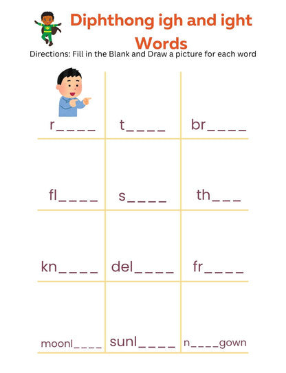 Superhero Decodables Workbook Bundle for K-5